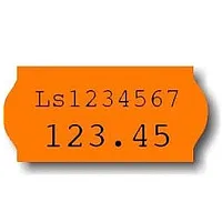 Marķēšanas uzlīmes 26X16Mm, oranžas 603566