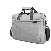 Natec Laptop Bag, Mustela, 15.6, Grey 378291