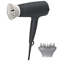 Philips 3000 series Hair Dryer Bhd302/30, 1600W, 3 heat and speed settings, Thermoprotect attachment 604609