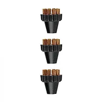 Polti 3 Small Brass Bristles Brushes Kit Paeu0297 Vaporetto Lecoaspira Unico Suitable for models Pro, Classic, Forever Exclusive, Evolution, Edition and 2085 series. 367992