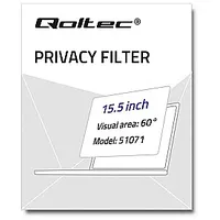 Qoltec 51071 39,4 Cm 15,5 Collas displeja konfidencialitātes filtri 684319