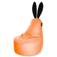 Qubo Mommy Rabbit Black Ears Mango Pop Fit пуф кресло-мешок 506604
