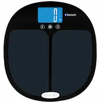 Salter  9192 Bk3R Curve Bluetooth Smart Analyser Bathroom Scale black 468193