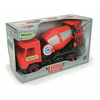 Sarkans betona maisītājs 38 cm Middle Truck kastē 657663