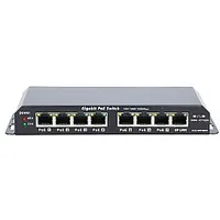 Tīkla slēdzis Extralink Ex.1025 Unmanaged L2 Gigabit Ethernet 10/100/1000 Power over Poe 1U melns 656572