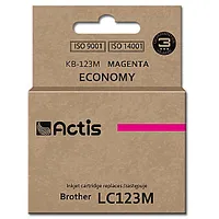 Actis Kb-123M tinte Brother printerim Rezerves Lc123M / Lc121M Standarta 10 ml violets 277551