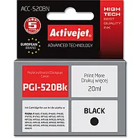 Activejet Acc-520Bn tinte Canon printerim Pgi-520Bk nomaiņa Augstākā 20 ml melns 273288