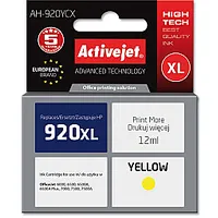 Activejet Ah-920Ycx tinte Hp printerim Nomaiņa uz 920Xl Cd974Ae Premium 12 ml dzeltens 273349