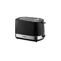 Bosch  Tat7403 Toaster Power 800 W Number of slots 2 Housing material Plastic Black/Stainless steel 667546