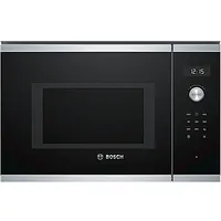 Bosch Microwave Oven Bfl554Ms0 Built-In, 31.5 L, Retractable, Rotary knob, Start button, Touch Control, 900 W, Stainless steel, Defrost 167285