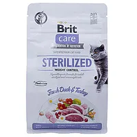 Brit Care bezgraudu sterilizēta svara kontrole - sausā barība kaķiem 400 g 480467