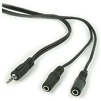 Cable Audio Splitter 3.5Mm/5M Black Cca-415 Gembird 8919