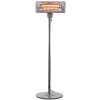 Camry Standing Heater Cr 7737 Patio heater, 2000 W, Number of power levels 2, Suitable for rooms up to 14 m², Grey 420239