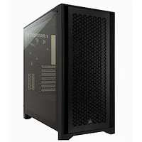 Corsair Computer Case 4000D Side window, Black, Atx, Power supply included No 154093