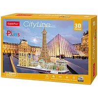 Cubicfun 3D puzle Parīze 135358
