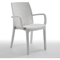 Dārza krēsls Indiana balts 654920