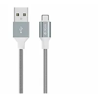 Devia  Pheez Series Cable for Micro Usb 5V 2.4A,1M grey 461506