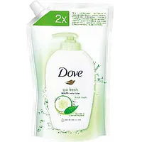 Dove Go Fresh Touch gurķu un zaļās tējas smaržas šķidrās ziepes 500Ml 34931
