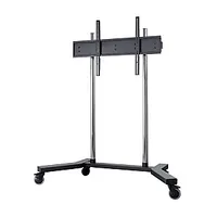 Edbak Flat Screen Trolley for One Tr18, 60-98 , Trolleys  Stands, Maximum weight Capacity 80 kg, Black 393169