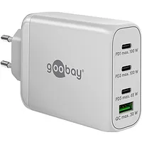 Goobay 65556 Usb-C Pd Multiport Quick Charger 100 W, White 703077