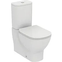 Ideāls standarta Ecacto grīdas tualete ar 4/2,5 l skalošanas kasti un Soft Close vāku 675485