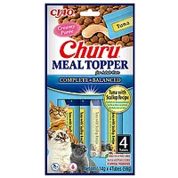 Inaba Churu Meal Topper Tuncis ar ķemmīšgliemīti - Kaķu kārums 4 x 14G 709622