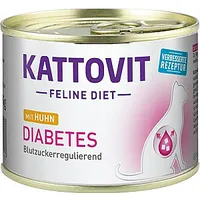 Kattovit Feline Diet Diabetes - mitrā barība kaķiem 185G 710463