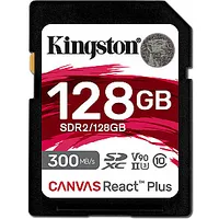 Kingston Canvas React Plus Sdxc karte 128 Gb 10. Klase Uhs-Ii/U3 V90 Sdr2/128 Gb 518337