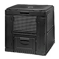 Komposta kaste E-Composter Without Base 470L melna 145060
