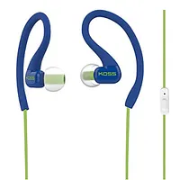 Koss Headphones Ksc32Ib In-Ear/Ear-Hook, 3.5Mm 1/8 inch, Microphone, Blue, 151068