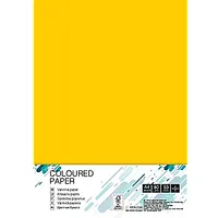 Krāsains papīrs College A4, 80G/M², 50 loksnes, Mustard Ig50 548715