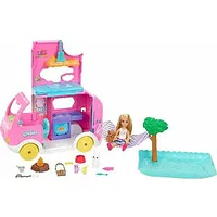 Lelle Bārbija Mattel Barbie Chelsea Camper Set 2In1 Hnh90 530186