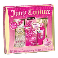Make It Real Juicy Couture Stilīgais telefons  lūpu spīdums ar pašgatavotu siksniņu 677495