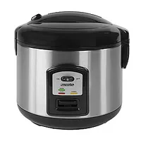 Mesko Rice cooker Ms 6411 1000 W, 1.5 L, Black/Stainless steel 378527