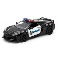 Metāla auto modelis 2021 Corvette Police 136 Kt5432P 584586