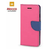 Mocco Fancy Book Case Grāmatveida Maks Telefonam Samsung A730 Galaxy A8 Plus 2018 Rozā - Zils 404276