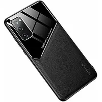 Mocco Lens Leather Back Case Aizmugurējais Ādas Apvalks Priekš Apple iPhone 12 Pro Melns 403047