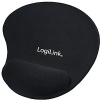 Mousepad with Gel Wrist Rest Support, Logilink Id0027 Black 386870