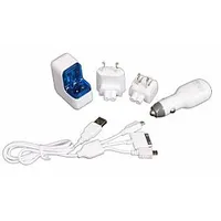 Omega Universal Charger Kit 3In1 White 694457