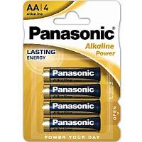 Panasonic Lr06-4Bb Alkaline Power Aa Lr06 Blistera Iepakojumā 4Gb. 375815