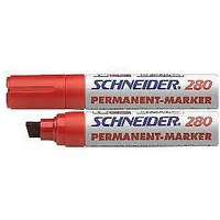 Permanents marķieris Schneider Maxx 280, 4-12Mm, nošķelts gals, sarkans P 551882