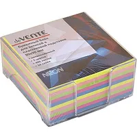 Piezīmju papīrs kastītē deVente, 90X90Mm, 400Lapas, neona krāsas 549781