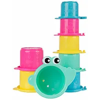 Playgro ūdens rotaļlieta Croc Cups, 8Gab, 018026907 440794