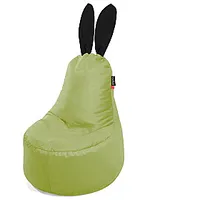 Qubo Mommy Rabbit Black Ears Olive Velvet Fit пуф кресло-мешок 506665