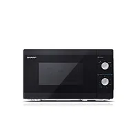 Sharp Microwave Oven  Yc-Ms01E-B Free standing, 20 L, 800 W, Black 230716