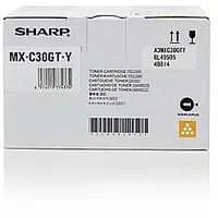 Sharp Mxc30Gty tonera kasetne 1 gab. Oriģināls dzeltens 386660