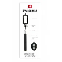Swissten Bluetooth Selfie Stick Statīvs Telefoniem un Kamerām Ar Distances Pulti 358065