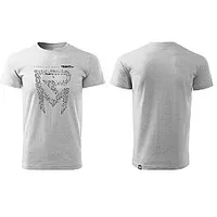 T-Krekls Rock Machine Kiki Havlicka, pelēks, izmērs  L 439295