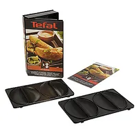 Tefal Xa800812 Turn over plates for Sw852 Sandwich maker, Black 581799
