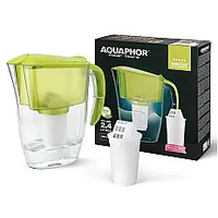 Ūdens filtra krūze Aquaphor Smile gaiši zaļa  kārtridžs A5 Mg 561643